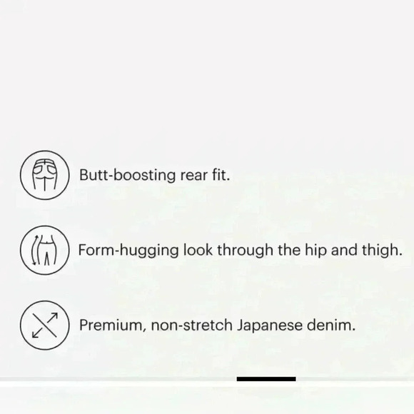 Everlane The 90s Cheeky crop  Jean sz 24 - Picture 4 of 12